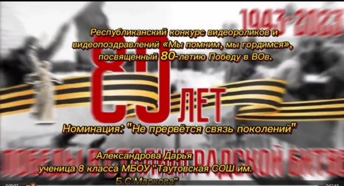 ��������������� ������� ������������ � ����������������� "�� ������, �� ��������", ����������� 80-����� ������ � �� �����. ��������� "�� ��������� ����� ���������". ��������� ������������ �����.